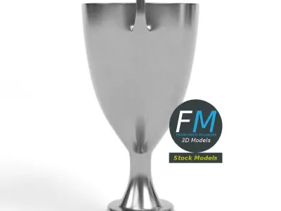 Trophy cup 3 3D model