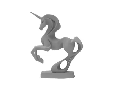 3d Horse Sculpture 3D print model