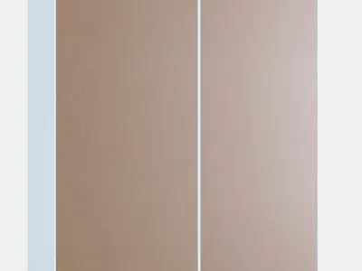 PAX 2 wardrobe frames 11 Low-poly 3D model