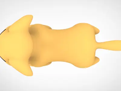 Labrador  Low-poly 3D model