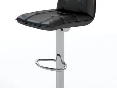   Adjustable Bar Stool 3D model