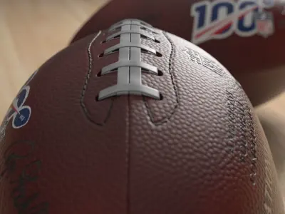 NFL football The Duke  100 3D model