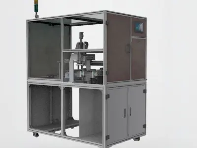 Parts welding machine and soldering machine 3D model