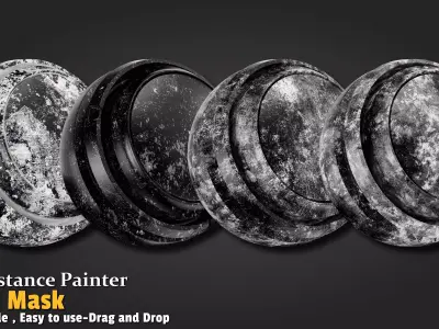 Dirt Smart Mask Substance 3d Painter Texture