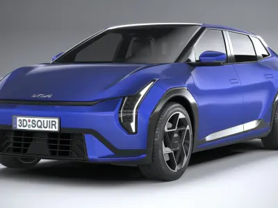 Kia EV4 GT 2026 3D model