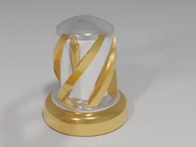 Spiral Art Faucet Free 3D model