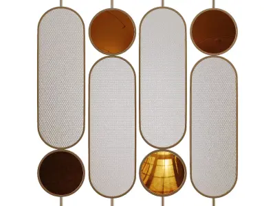 27 Glass Door Partition 3D Models   OBJ FBX Low-poly 3D model