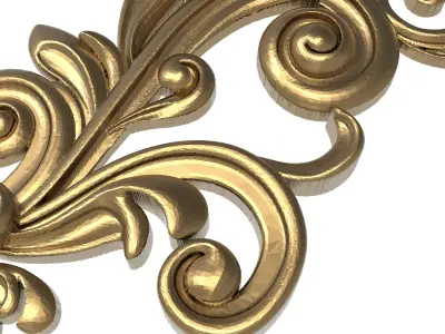  decorative pattern ready for 3D printing 3D model 48