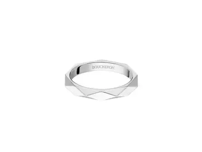 BOUCHERON - FACETED RING  3D print model