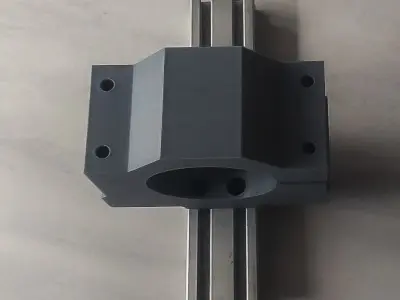 Trimmer Router Clamp Modern Maktec Bracket Spindle Clamp 65mm 3D print model