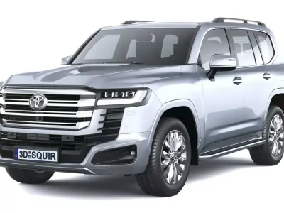 Toyota Land Cruiser 300 Hybrid 2026 3D model