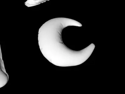 cushion Cushions pillow pillows collection sofa fabric sleep bed 3D model