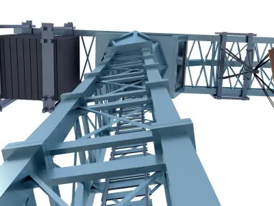 Crane 3D model