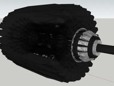 EM Engine 3D model