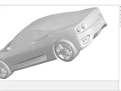 CAR - Ferrari360 3D print model
