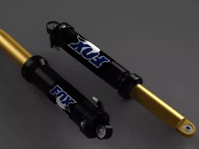  fox float 2 dampers  3D model