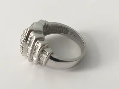 Diamond ring 3D model
