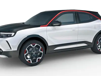 Opel Mokka 2021 Low-poly 3D model