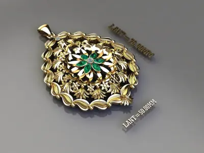 FASION PENDANT 3D model