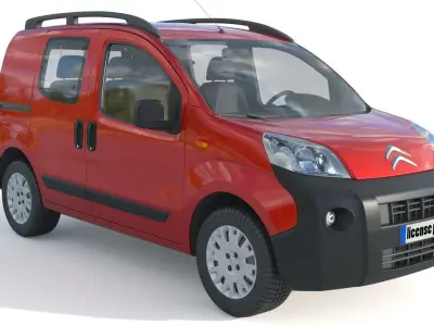 Citroen nemo Combi  3D model