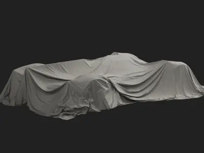 Sportcar Cover 04 3D model