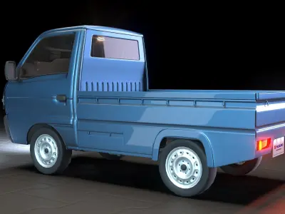 Suzuki Carry pick up 3D model