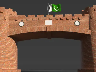 Bab-e-Khyber 3D model