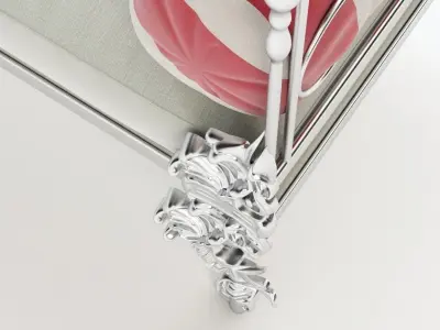 Classic Day Bed 3D model