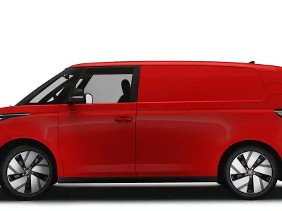 VW ID Buzz Cargo GTX 2024 3D model