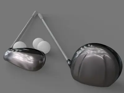 Golf Set 3D model