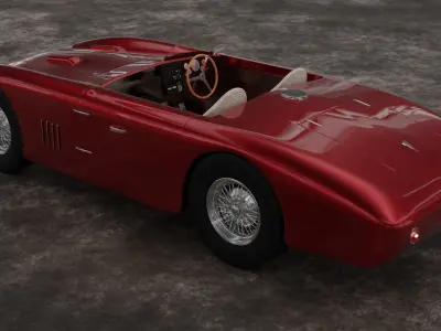 ASTON MARTIN DB3 1953 3D model