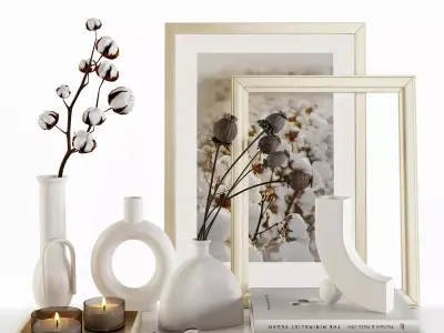 Decorative set w007 3D model