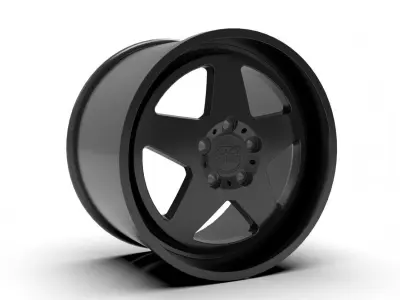 Gloss Black Black Rhino Crossover Wheel Series Crossover 3D print model