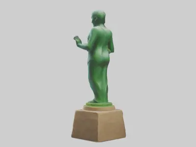 The Sustainability Icon Statue model 3D model