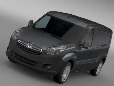 Vauxhall Combo H1L2 Cargo 2015 3D model