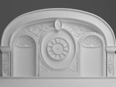 Wedding Stage 3D model 12