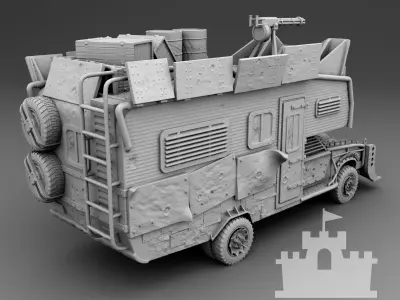 Van survivors 3D print model