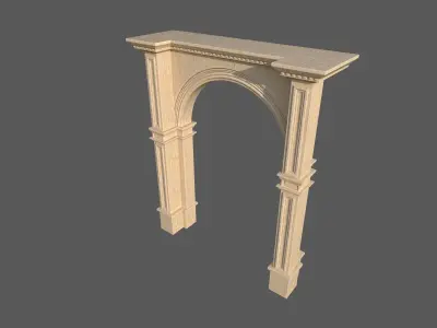 Classic Roman or greek  Arc 3D model