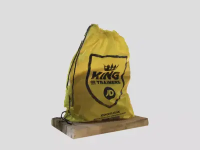 JD duffle bag 3D model