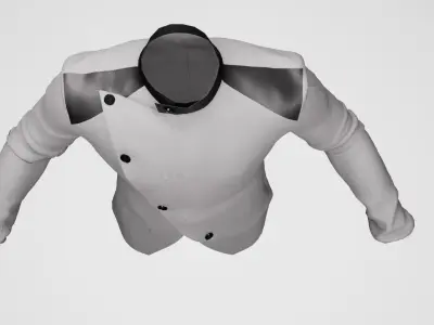 Futuristic Suit Metahuman Rigged  3D model