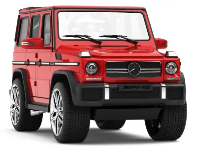Toy car Mercedes-Benz G65 AMG 3D model
