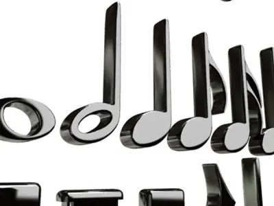 Musical Symbols 3D model