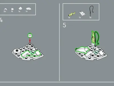 TwindBricks3D - 10339 Santa Post Office 3D print model