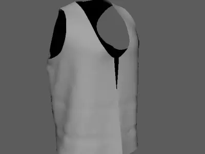 Safety Vest  Optimized for Unreal Engine and Unity Low-poly 3D model