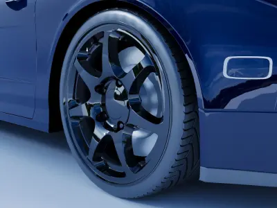 Honda NSX sport car 3D model