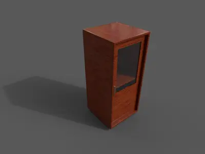 Set Modern Furniture 3D Model Low-poly 3D model