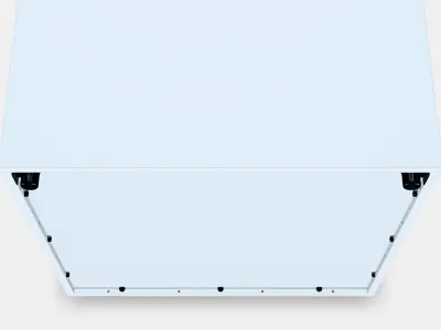 EKET Cabinet w 2 doors and 1 shelf 1 Low-poly 3D model