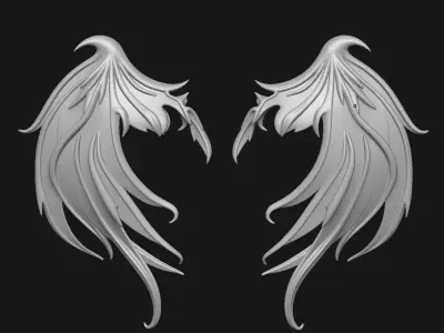 Wings 3D print model