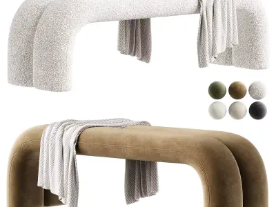 bench 3 3D model