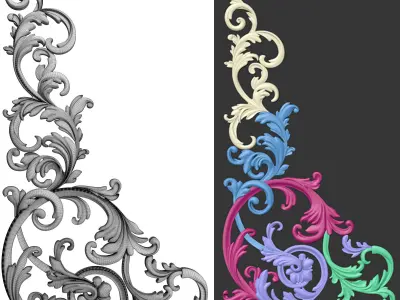 Decorative Ornamental 21 3D model